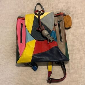 NWOT AMERICAN LEATHER backpack